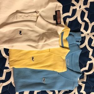 3 Vineyard Vines shirts boys size 7